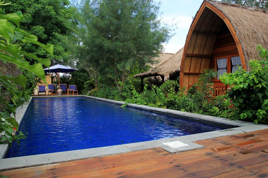 Damai Bungalows Gili Air Exteriör bild