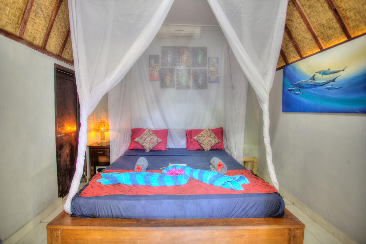 Damai Bungalows Gili Air Exteriör bild