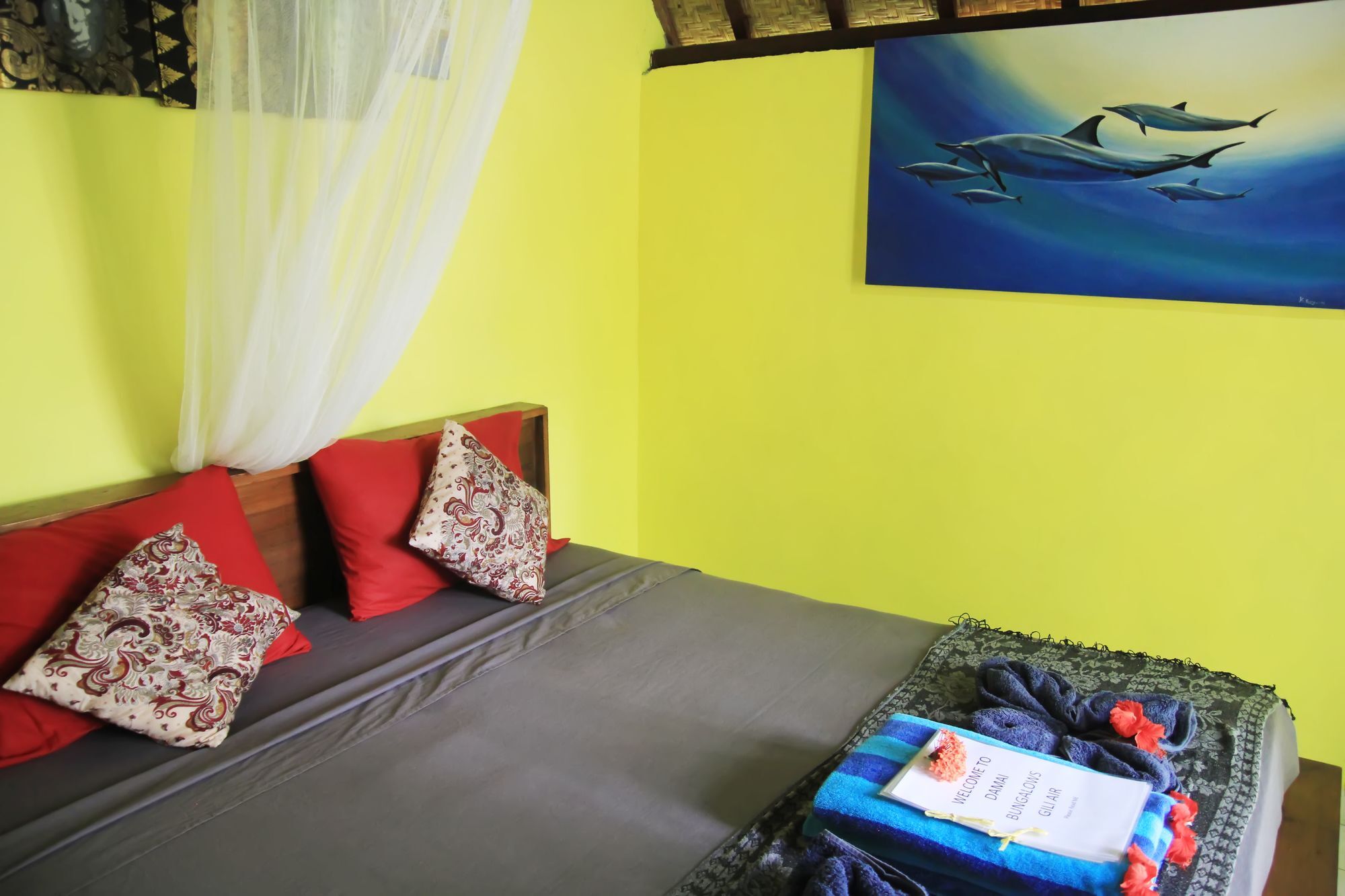 Damai Bungalows Gili Air Exteriör bild