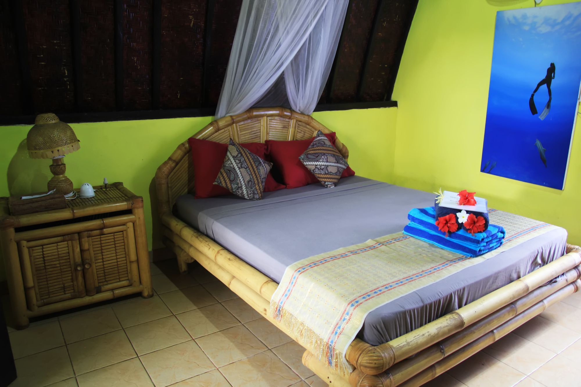 Damai Bungalows Gili Air Exteriör bild