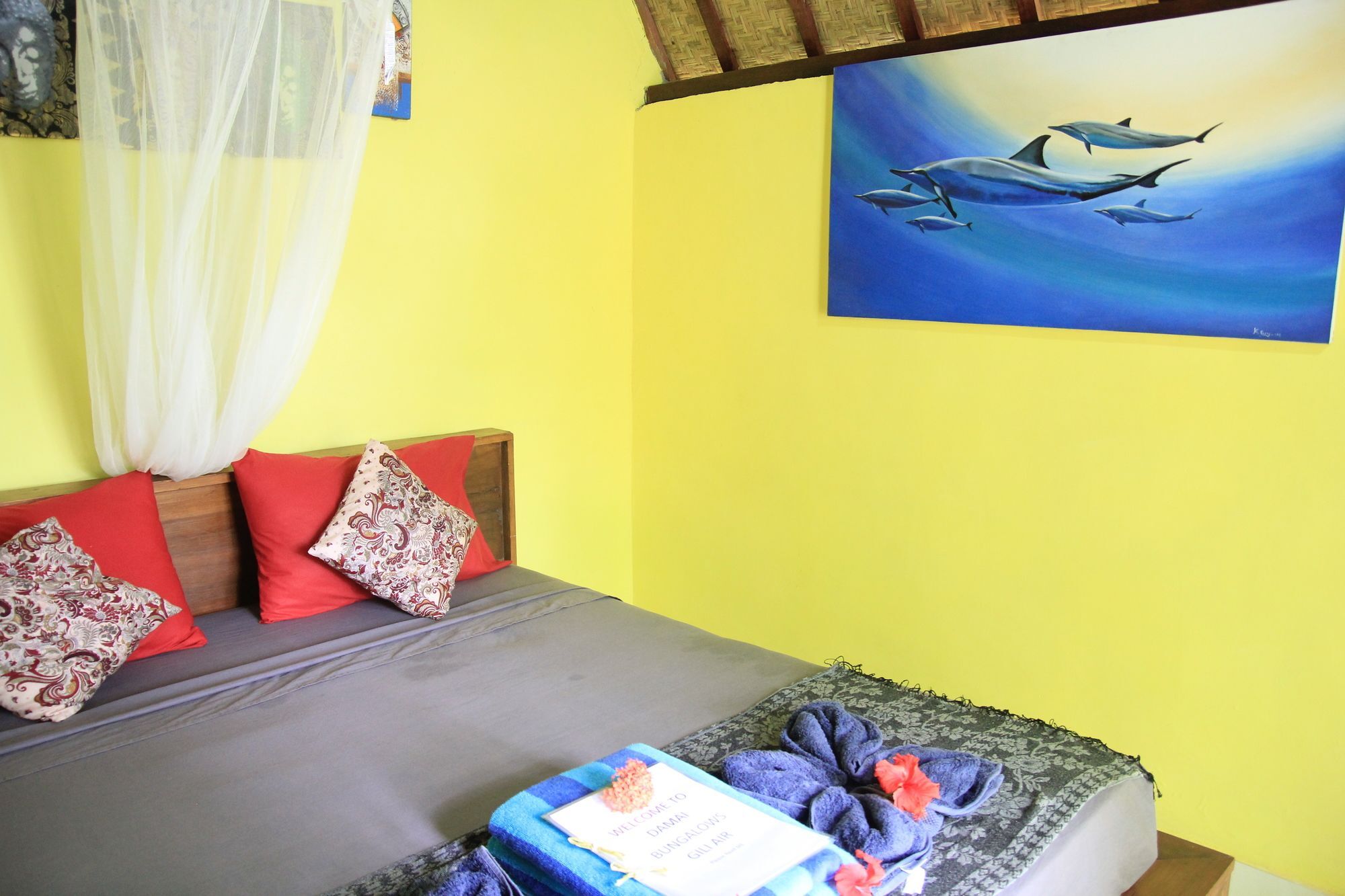Damai Bungalows Gili Air Exteriör bild