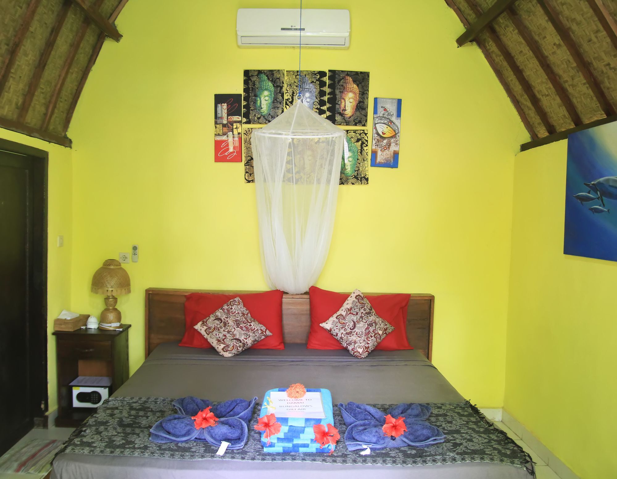 Damai Bungalows Gili Air Exteriör bild
