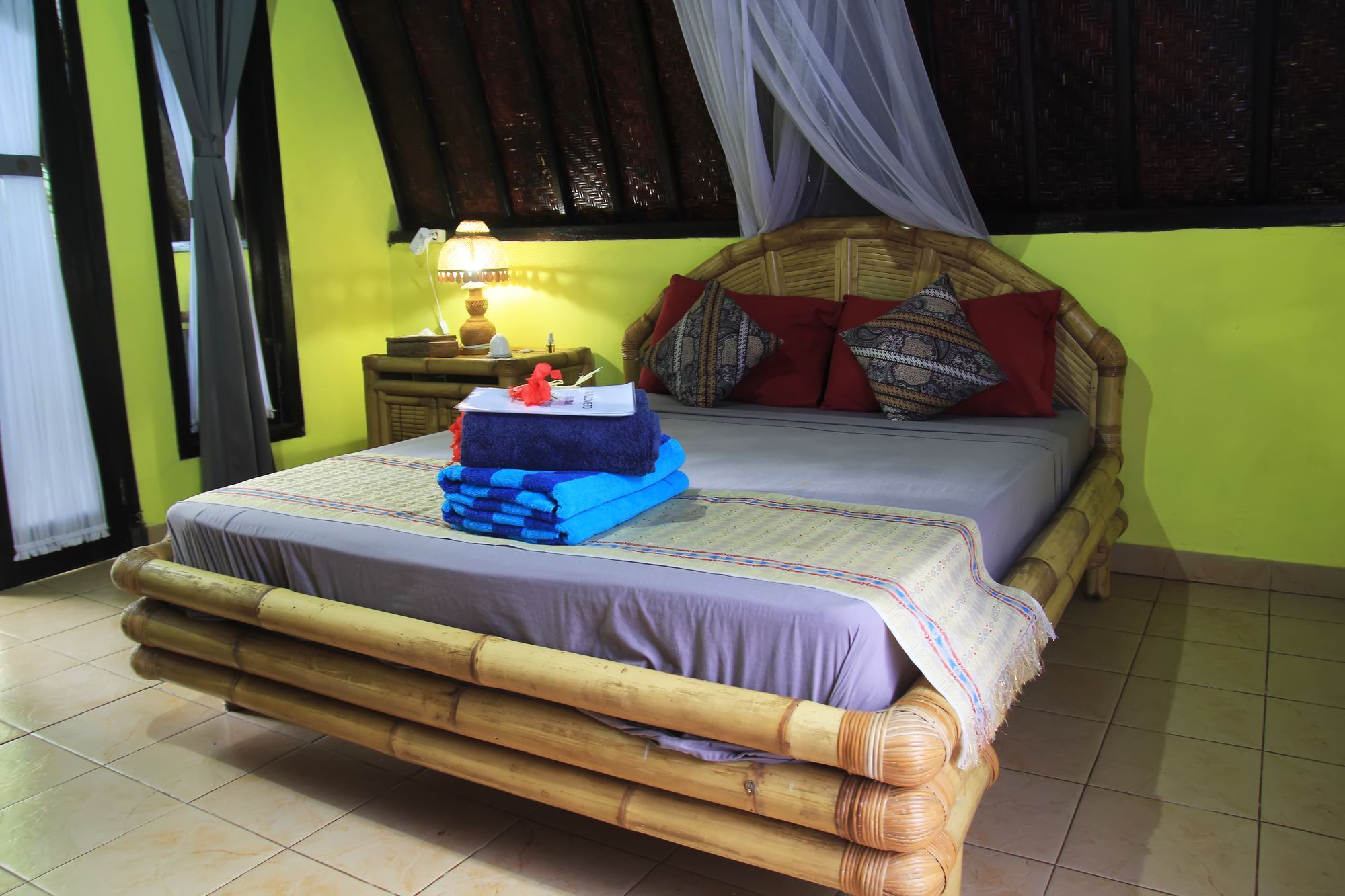 Damai Bungalows Gili Air Exteriör bild