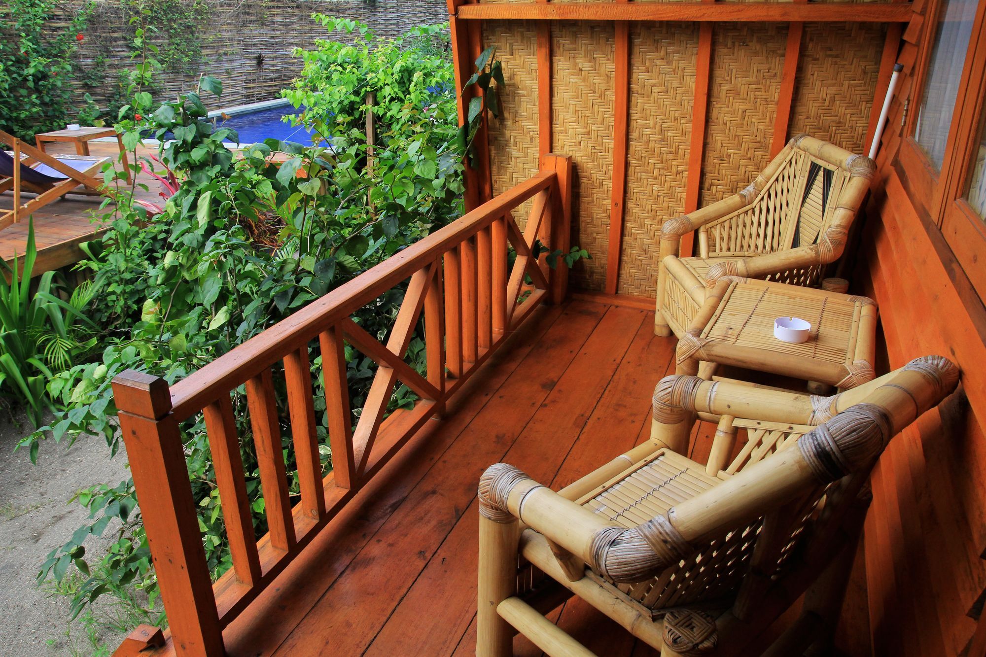 Damai Bungalows Gili Air Exteriör bild