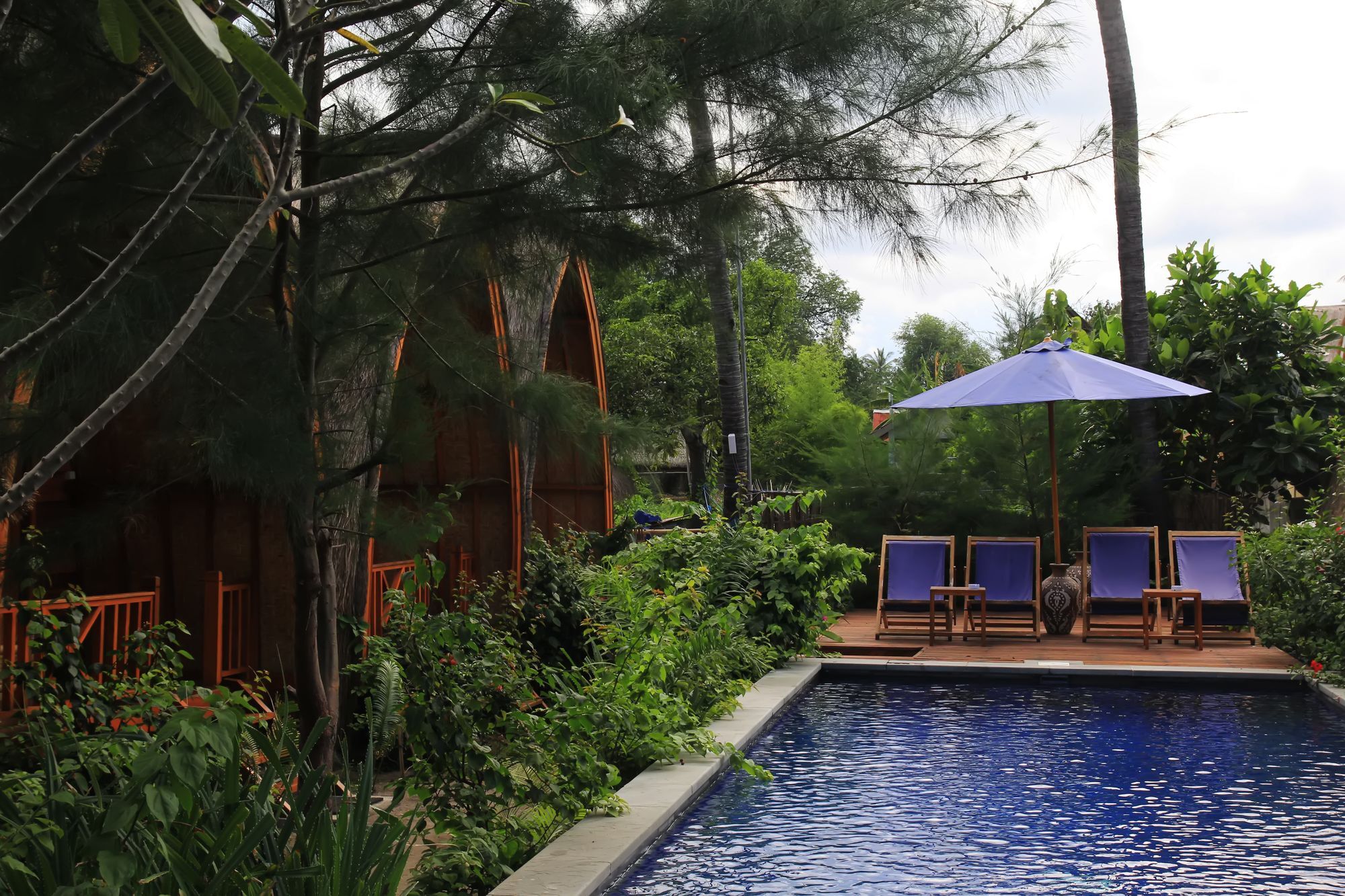 Damai Bungalows Gili Air Exteriör bild